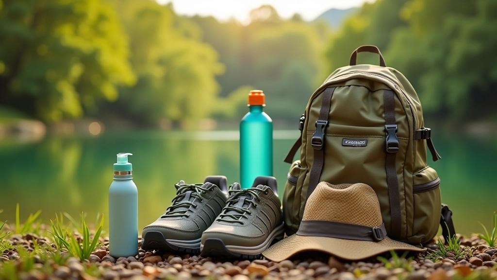 Equipamiento para caminatas